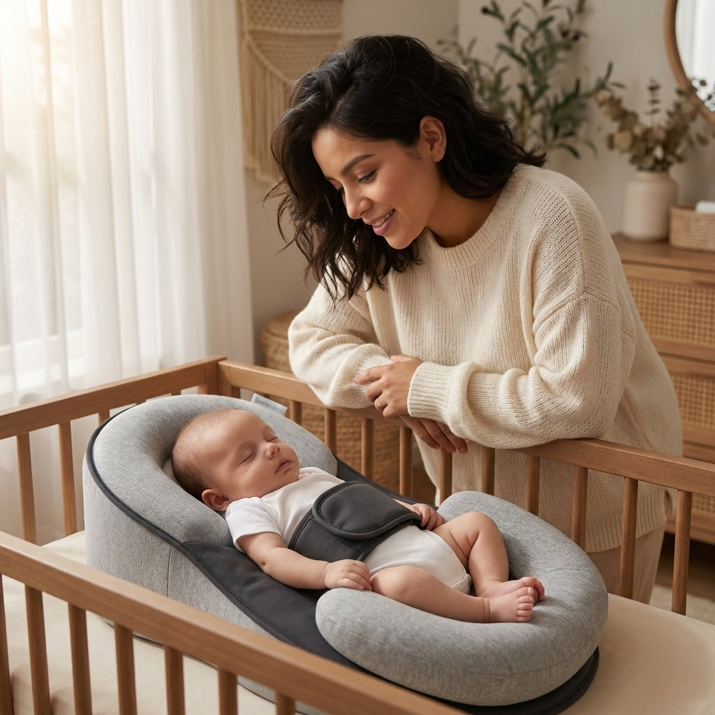 DuermeBien™ Cojín Antirreflujo para Bebé