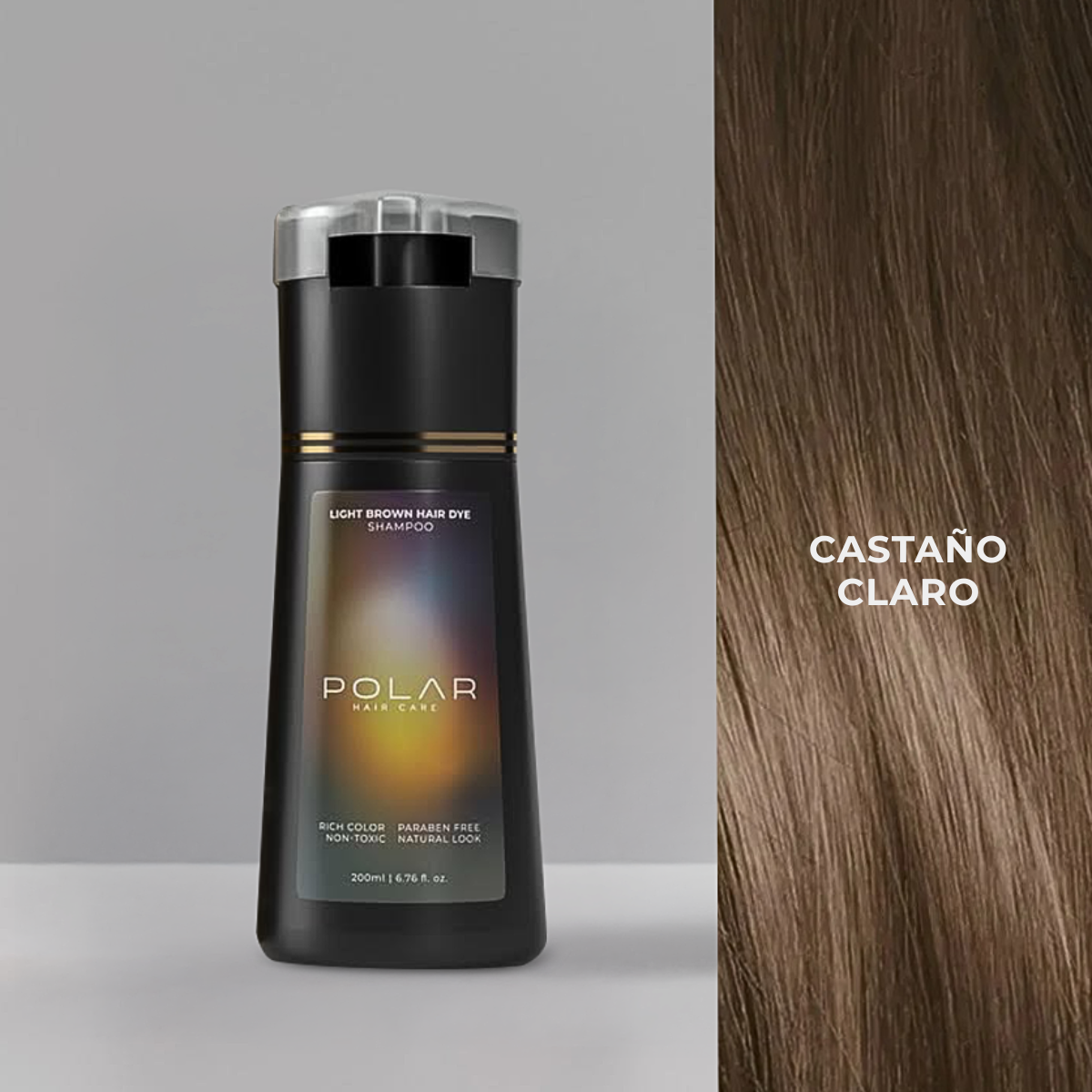 Shampoo Tinte Polar - Tiñe tus canas en 10 Minutos