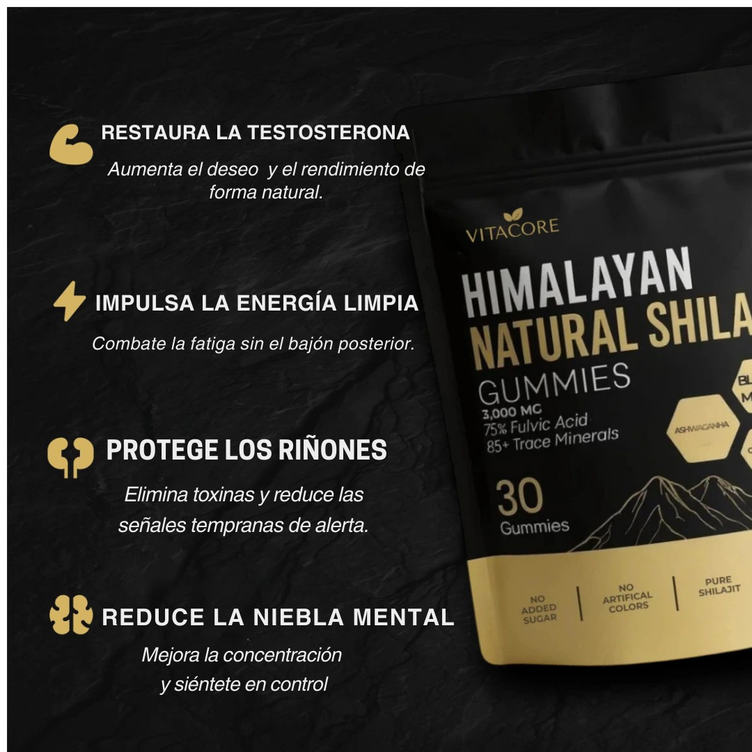 Gomitas de Shilajit™ Para el Apoyo Renal