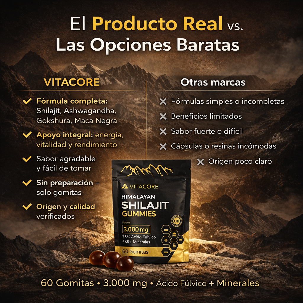 Gomitas de Shilajit™Energia natural
