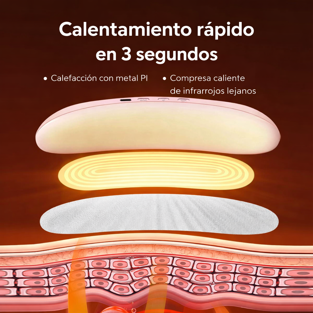 🌸 Mia® — calor y masaje para acabar con tus cólicos.