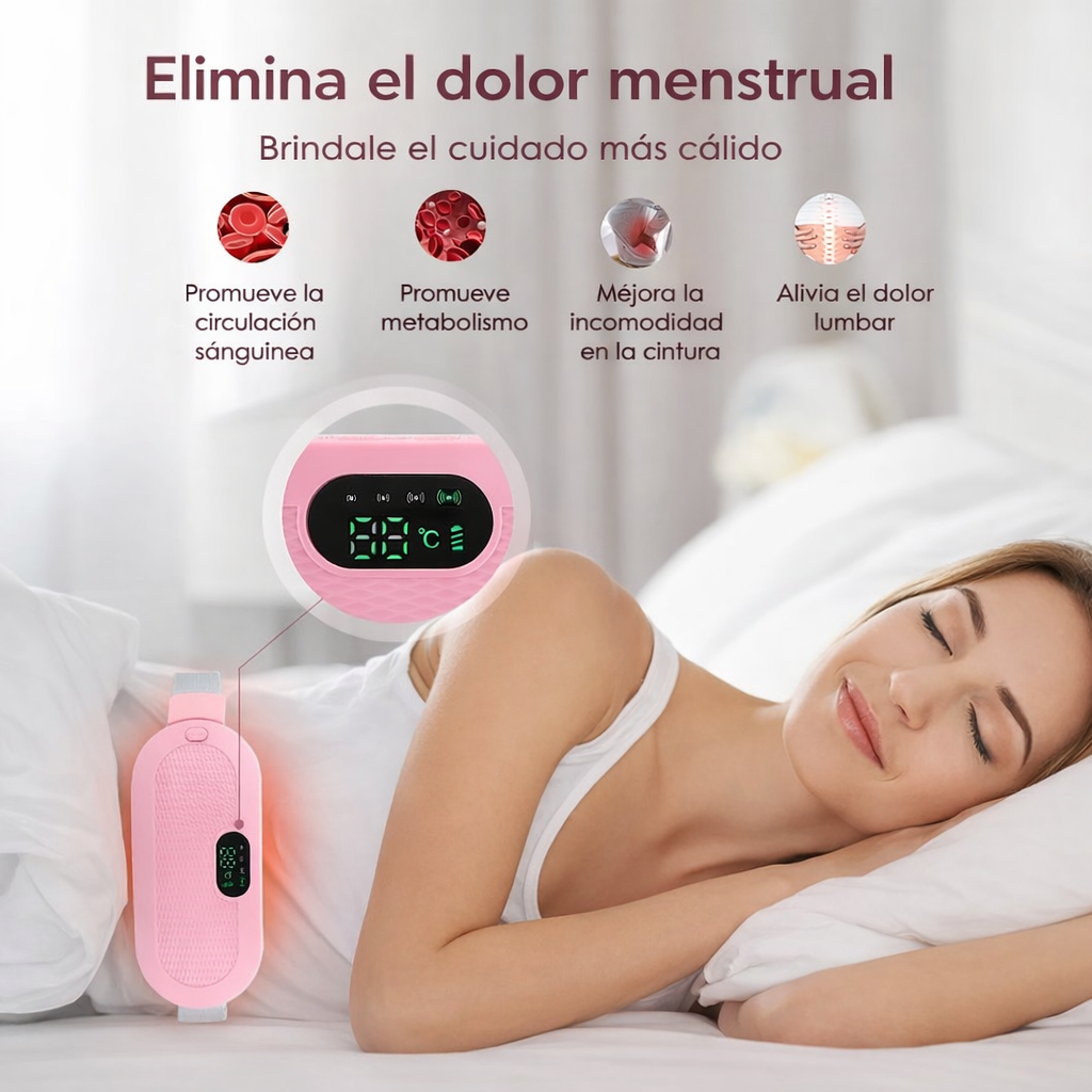 🌸 Mia® — calor y masaje para acabar con tus cólicos.