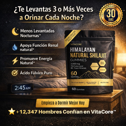 Gomitas de Shilajit™ Para el Apoyo Renal