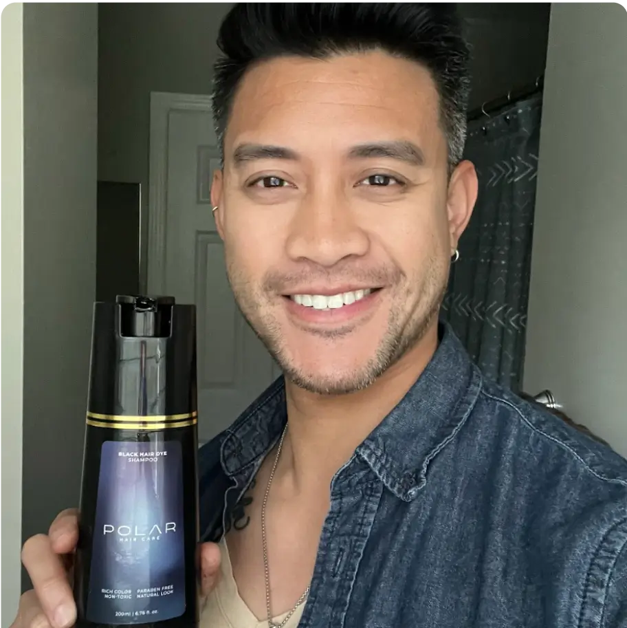 Shampoo Tinte Polar - Tiñe tus canas en 10 Minutos